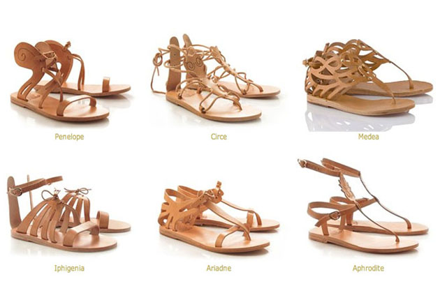 My summer Ancient Greek Sandals, shall I get the winged ones? | The