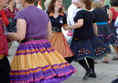 Dancers at the gardens of the Tour Eiffel Paris, on Sunday last