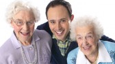 Betty and Beryl from Radio Humberside with some bloke.