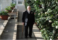 peter blake at chiswick house camelia festival on the womens  room
