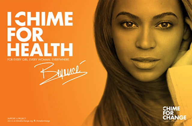 Beyonce Chime for Change