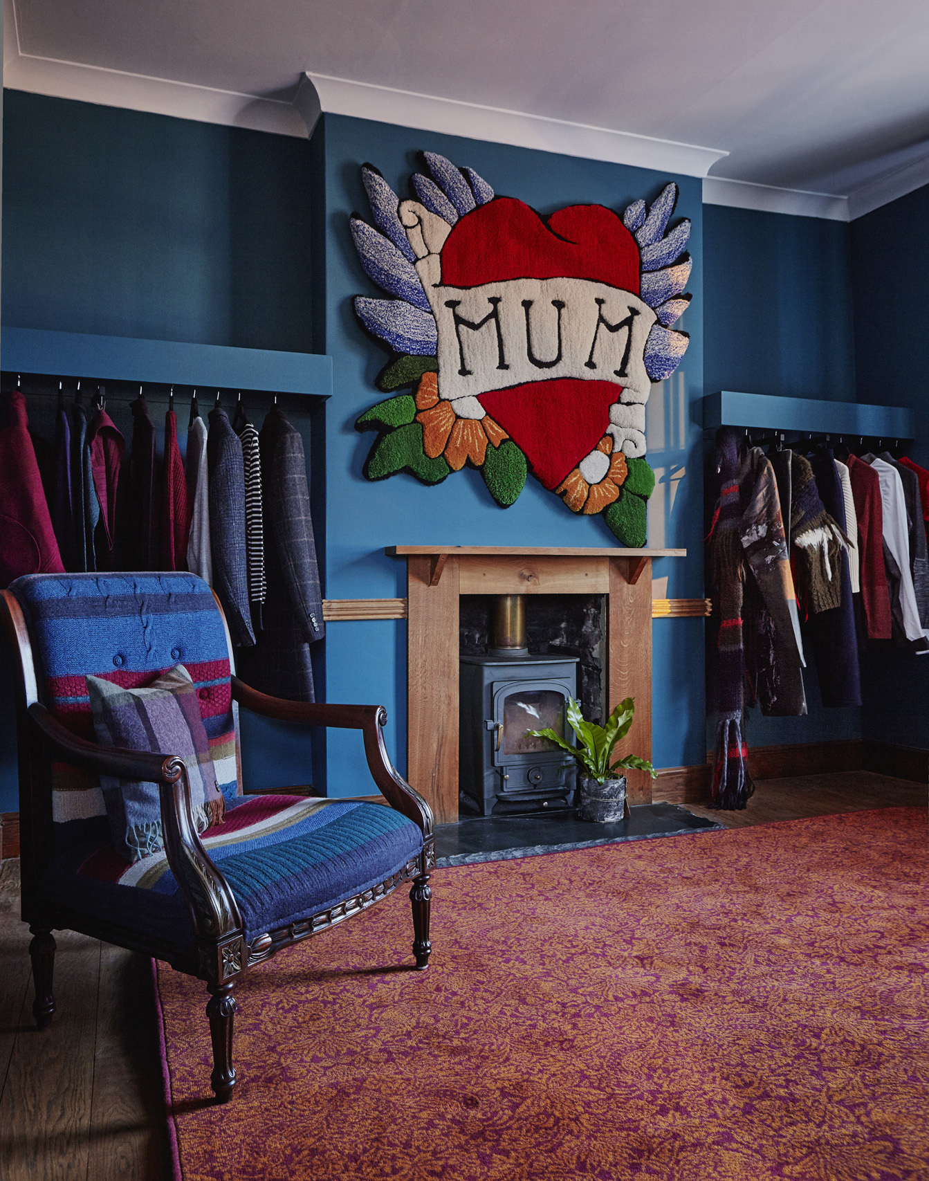 The Campaign for Wool, Wool BnB, London Photo: Peter Dixon Design and Curation: Karina Garrick @karinagarrick